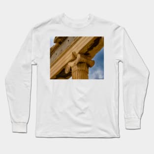 Ionic Scrolls, Acropolis, Athens Long Sleeve T-Shirt